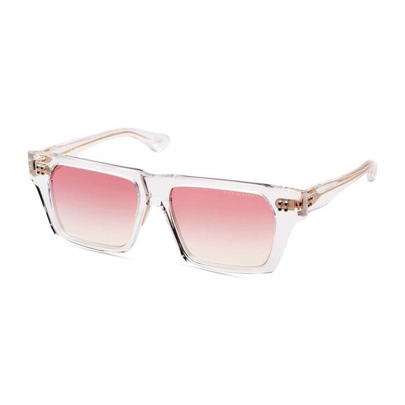 New DITA Venzyn Transparent Square DTS 720 02 Sunglasses Women - Picture 1 of 7